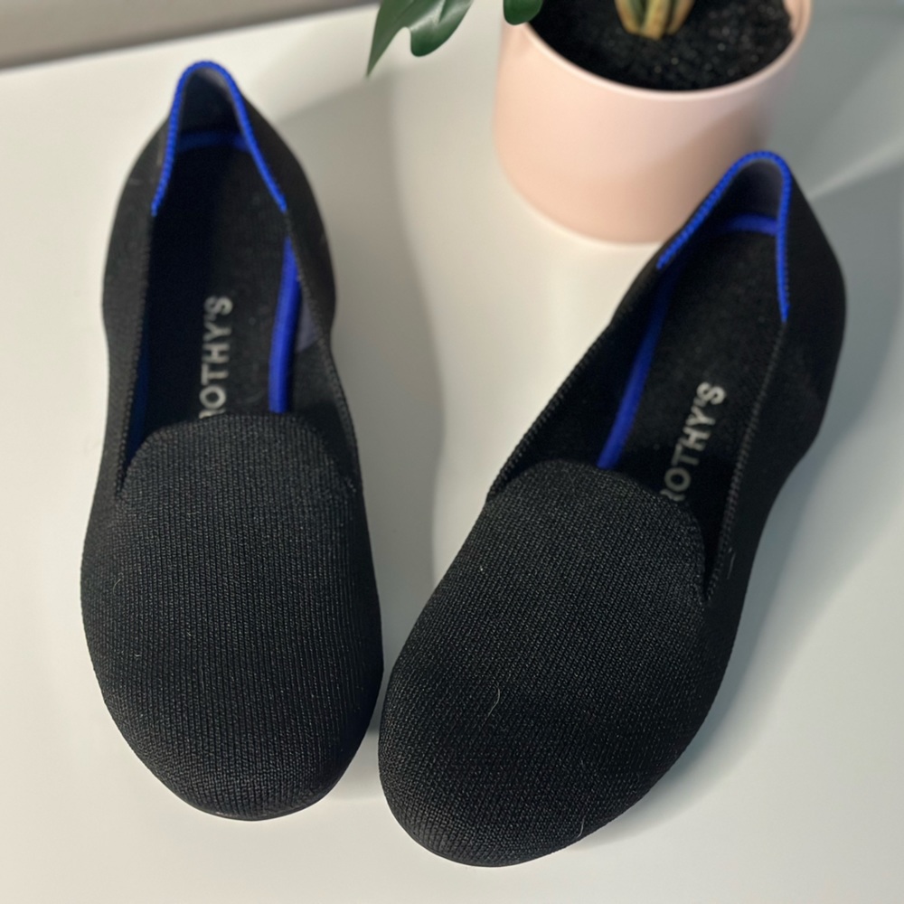 Rothy’s size 6.5 black loafers